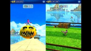 Sonic Dash Sonic VS Blaze Gameplay (iOS, Android) Part 1