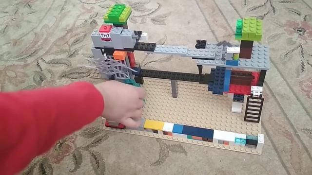 Лего-пещера Майнкрафт своими руками. смотреть онлайн