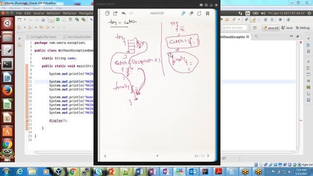 JAVA EXCEPTION TRY CATCH 18 смотреть онлайн