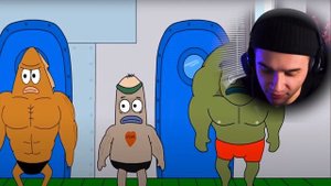 Ужасы Губки Боба 2 | Звездный Капитан | Страшные Видео на Ночь | Реакция | Рома Субботин