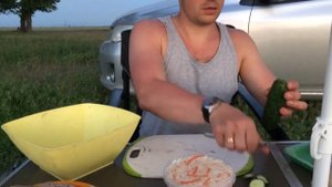 Рыбалка с Ночевкой | Готовим Мясо и Рыбу на Мангале