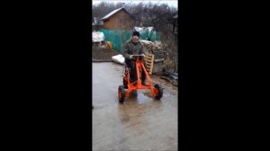 Сборка адаптера КВ-2 и первые "покатушки"