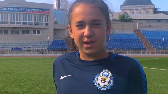 Елизавета Лазарева приглашает на матч с "Русенгордом" смотреть онлайн