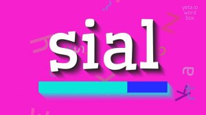 SIAL - HOW TO SAY SIAL? #sial