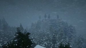 Better Weather's Blizzard Complimented by BSL Shaders Is Amazing - Minecraft Modded