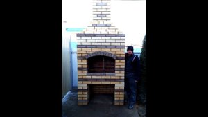 Мангал из кирпича обзор 3