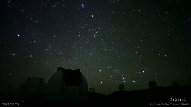 73 shooting stars and meteors, seen in 40 minutes from Subaru Telescope, Hawaii смотреть онлайн