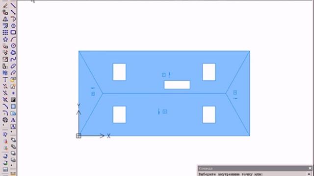 RoofBuilder - Пример #1 - Построение-расчет простейшей кровли смотреть онлайн