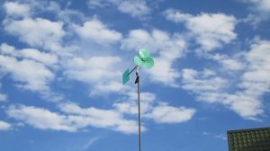 Флюгер -Ветряк из  полипропиленовых труб.