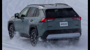 Toyota RAV4 2019 - вождения по снегу.