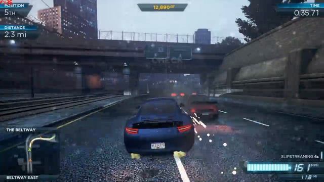 Need for Speed: Most Wanted on 15 Retina MacBook Pro mid-2015