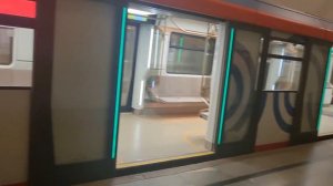 На поезд "посадки нет". Станция Краснопресненская. 10 сентября 2022г.