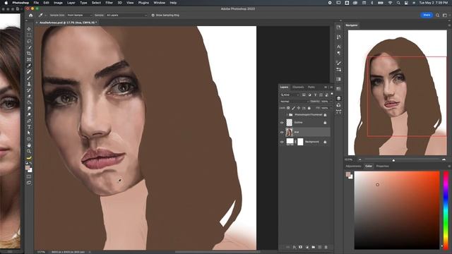 ANA DE ARMAS ART | ADOBE PHOTOSHOP | Cjeology смотреть онлайн