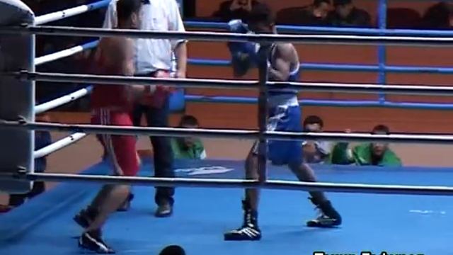 Бокс. Турнир Шопокова-2016. 60 кг Дулат Бекбауов (Казахстан)-Аммар Жаббар Хасан (Ирак) смотреть онлайн