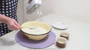 Блины на молоке и кипятке, тонкие с дырочками. Заварные блины (Russian Pancakes)En, Sp, Fr Subtitle