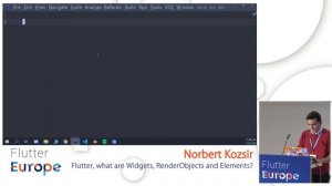 Flutter, what are Widgets, RenderObjects and Elements? - Norbert Kozsir | Flutter Europe