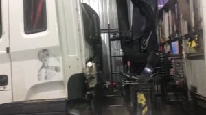 Замена поворотного редуктора на манипуляторе HIAB 160T в Москве