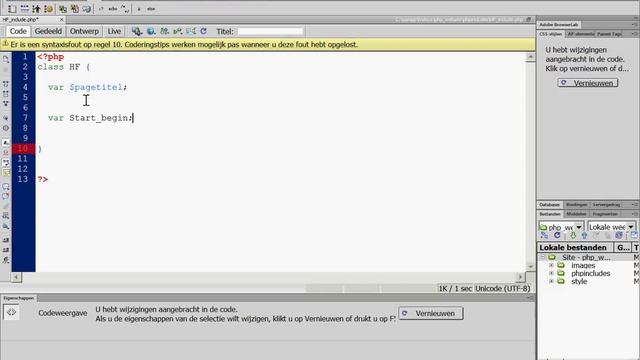 Create a php website part1 from scratch head /footer functions