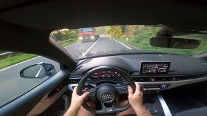 2018 Audi A4 Avant Quattro S line Sport [B9 2.0 TDI 190HP] - POV Test drive by Supergimm45