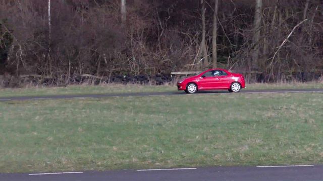 Curborough Track Day- 22 February 2014- Peugeot 206cc смотреть онлайн