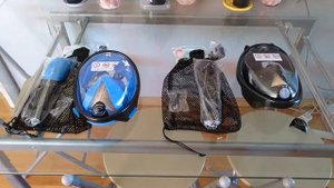 Маска для подводного плавания с AliExpress.