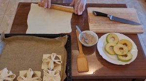 Яблоки запечённые в слоёном тесте! Самый вкусный десерт!