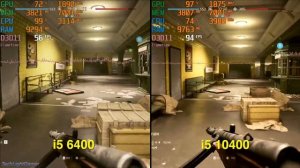 Core i5 6400 vs i5 10400 with GTX 1660 Super Gaming Test - 1080p in 6 Games