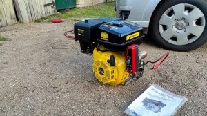 Двигатель Champion G390HKE 389cc с электрозапуском.