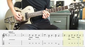 Blinding Lights - The Weeknd Guitar Cover Lesson w/ TABS