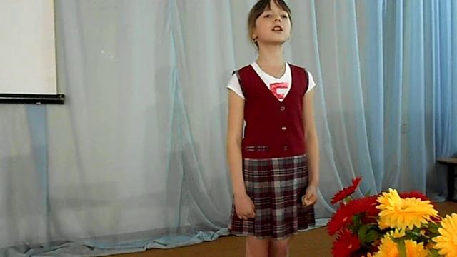 М.Ю.Лермонтов, отрывок из поэмы "Мцыри", читает Губкина Анастасия, 10 лет смотреть онлайн