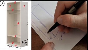 УГЛОВОЙ ШКАФ. Как рассчитать и сделать.