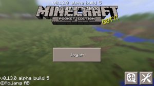 MINECRAFT PE 0.13.0 ALPHA BUILD 5 DONWLOAD GRÁTIS