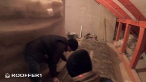 Утепление мансарды. Рулонный утеплитель для скатных крыш.