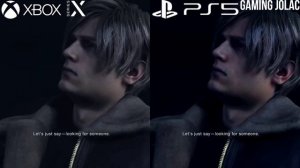 Resident Evil 4 Remake PS5 vs Xbox Series X Graphics Comparison