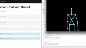 WebSocket Chat with Kinect