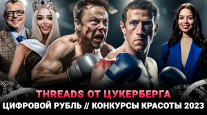 ПРИЛОЖЕНИЕ THREADS ОТ ЦУКЕРБЕРГА / ЦИФРОВОЙ РУБЛЬ / «МИСС МОСКВА 2023» / ШОУ ИЗВЕСТЬ #228