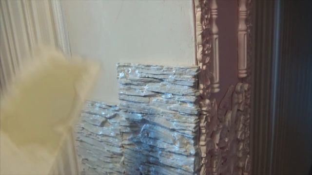 идеи для дома,  это нетрудно даже для новичков, декор коридора, гипсовая плитка, плиточный клей