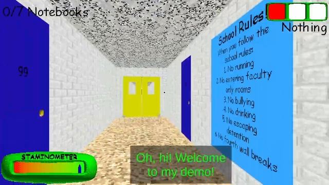 Baldis basics classic remastered downloading & Mod menu Tutorial!!! + GAMEPLAY! смотреть онлайн