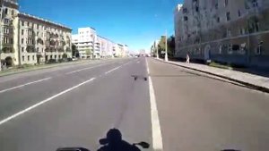 Ушёл от мотобата ,погоня,москва