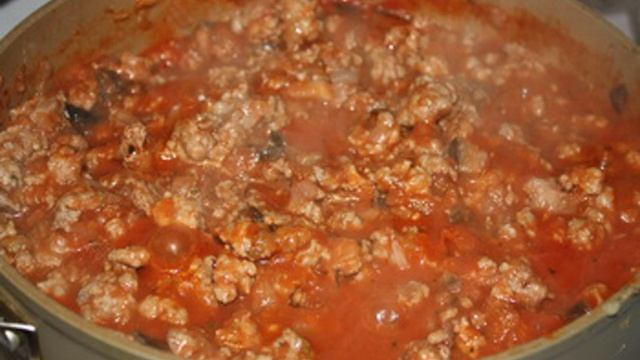 Лазанья без соуса Бешамель