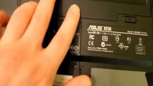 как разобрать asus x53s чистка от пыли