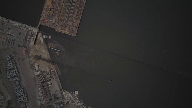 Строительство причала №8 в Николаевском морском порту смотреть онлайн
