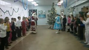 Танец деда мороза и снегурочки КрамХМ   новый год