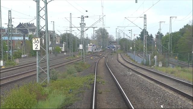 Мой рабочий день на дизельном поезде / Машинист в Германии смотреть онлайн