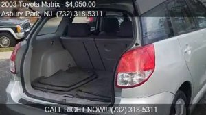 2003 Toyota Matrix XRS 4dr Wagon for sale in Asbury Park, NJ