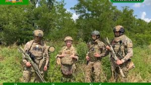 Ликвидатора «Леопардов» из Гумбета с позывным «Лесоруб» показали в сюжете телеканала «Крым 24»