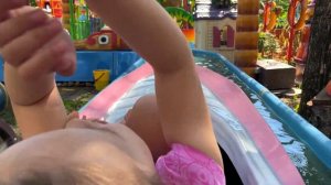 Беби Бон Лина и парк аттракционов! Весёлые игры для девочек дочки матери Майя и Лина