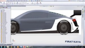 Solidworks Tutorial Modelling Audi R8-Episode 7