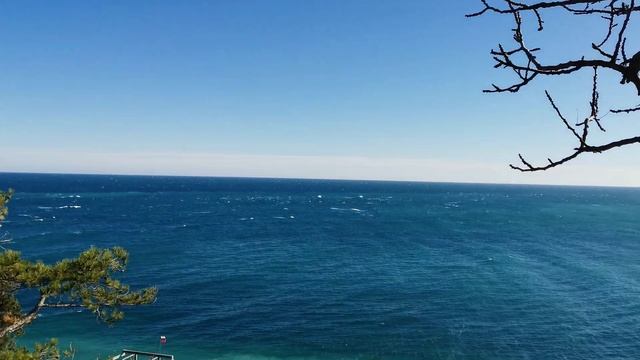 Бирюзовое Море. Крым - Ялта, пгт. Гаспра. Юбк. Чёрное Море.