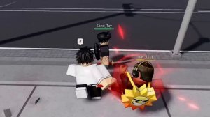 YUTA MOVESET Destroys TOXIC TEAMERS in Roblox Sorcerer Battlegrounds